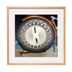 Nasa image: Front wheel of the Luna Rover