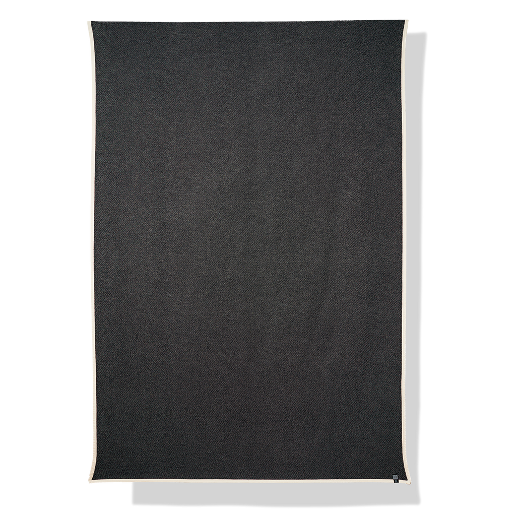 Bedspread Cotton Black / White