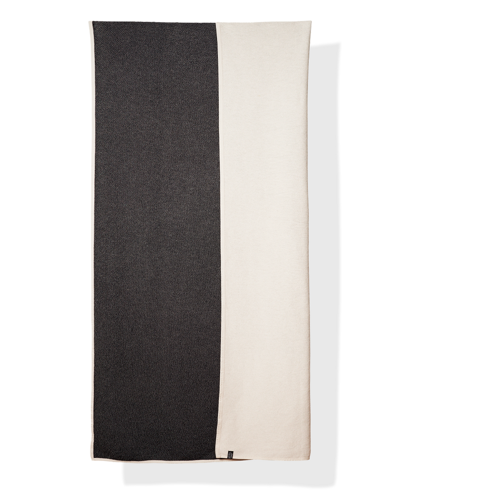 Bedspread Cotton Black / White